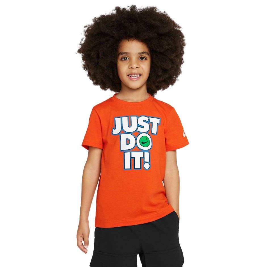 NIKE RETRO STICKER LS TEE 86L833-R7O Red