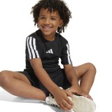 adidas sportswear LK 3S TEE 160 JE0317 Black Image 2