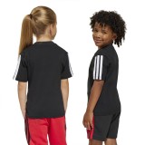 adidas sportswear LK 3S TEE 160 JE0317 Black Image 3