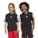 adidas sportswear LK 3S TEE 160 JE0317 Black Image 4