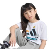Παιδική Κοντομάνικη Μπλούζα Λευκή - adidas Sportswear Minecraft Training Εικόνα 2