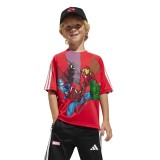adidas sportswear LK MRVL SM T JF3654 Red Image 