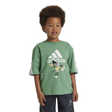 Παιδική Κοντομάνικη Μπλούζα Πράσινη - adidas Sportswear Disney Mickey Mouse