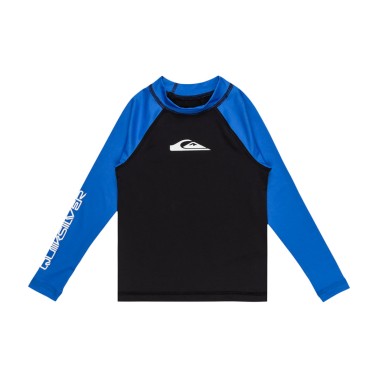 QUIKSILVER EVERYDAY UPF50 LS BOY WETSUITS AQKWR03025-XBKB Black