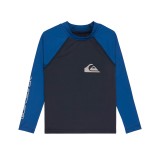 Παιδική Αντηλιακή Μπλούζα Μπλε - Quiksilver Everyday UPF50  Εικόνα 
