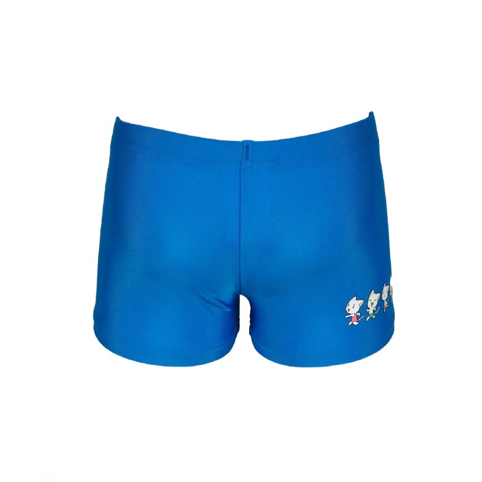 ARENA KIDS BOY'S FRIENDS SWIM SHORT GRAPHIC 005162-850 Turquoise