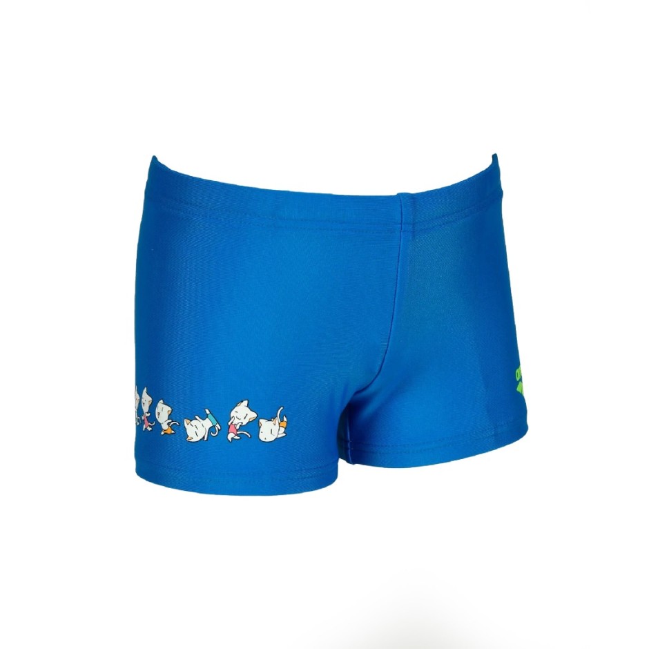 ARENA KIDS BOY'S FRIENDS SWIM SHORT GRAPHIC 005162-850 Turquoise