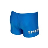 ARENA KIDS BOY'S FRIENDS SWIM SHORT GRAPHIC 005162-850 Turquoise Image 2
