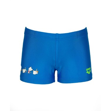 ARENA KIDS BOY'S FRIENDS SWIM SHORT GRAPHIC 005162-850 Turquoise