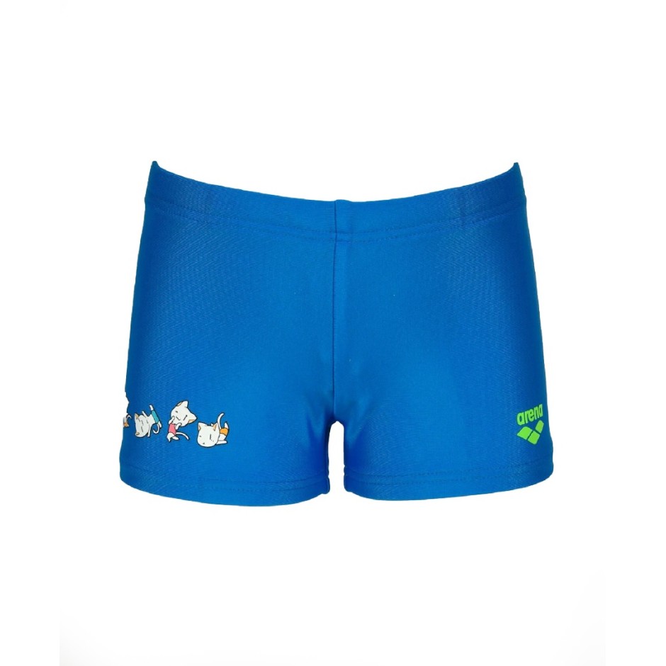 ARENA KIDS BOY'S FRIENDS SWIM SHORT GRAPHIC 005162-850 Turquoise