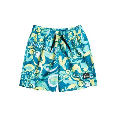 QUIKSILVER NEXT GEN VOLLEY BOY 12 EQKJV03229-BMM6 Colorful
