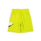 NIKE CLUBHBR FT SHORT 86G710-EB5 Lime Image 0