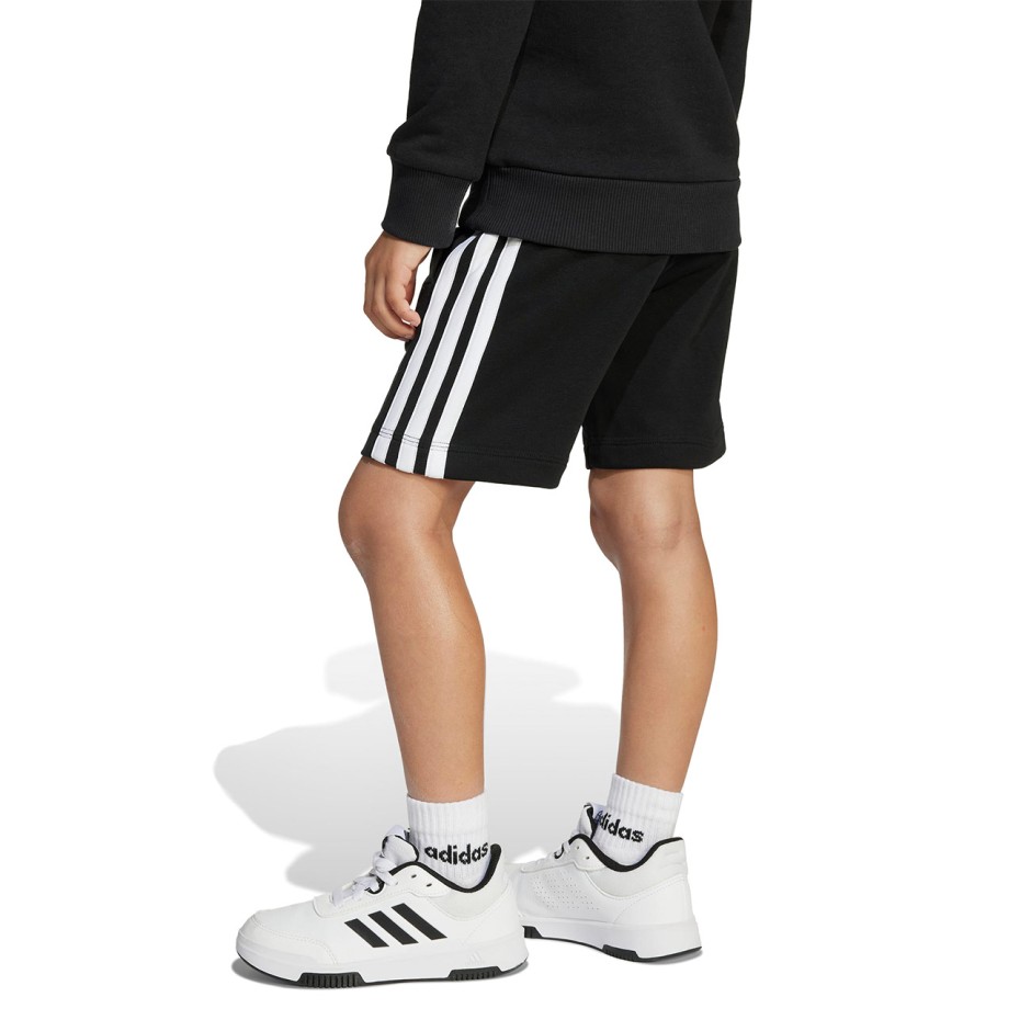 Παιδική Βερμούδα Μαύρη - adidas Sportswear Essentials 3-Stripes