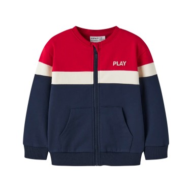 NAME IT NMMLORCAN LS NREG SWEAT CARD BRU 13259096-NAVY BLAZER Μπλε