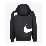 NIKE NKB SWOOSH FULL ZIP HOODIE 86I159-023 Black Image 0