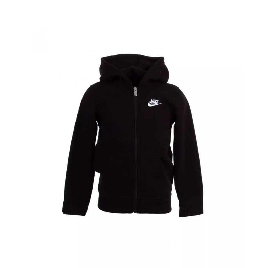 NIKE CLUB FLEECE FZ HOODIE 86F321-023 Black