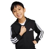 adidas sportswear LK 3S FL FZ HD JM0894 Black Image 1