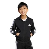 adidas sportswear LK 3S FL FZ HD JM0894 Black Image 