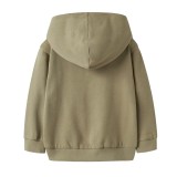 NAME IT NMMVOLTINUS NREG SWEAT CARD WH BRU 13249494-4877128 Κhaki Image 0