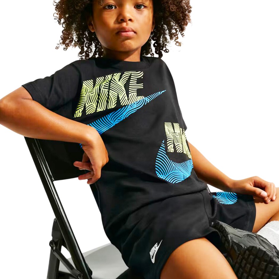 NIKE B NSW ITZ RELAXED JERSEY SET 86N737-023 Black
