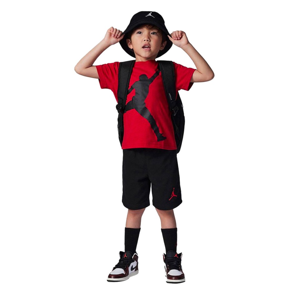 JORDAN JUMBO JUMPMAN SHORT SET 85C138-023 Black