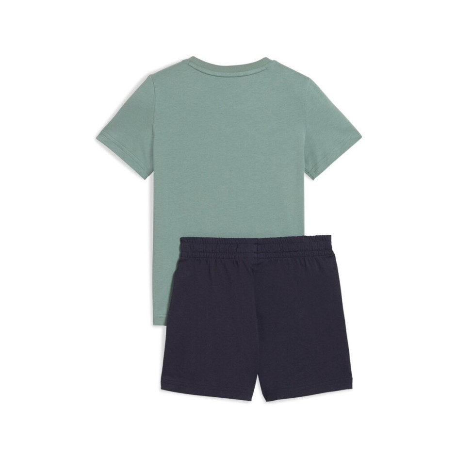 PUMA ESS NO. 1 LOGO TEE AND SHORTS SET PS 685240-30 Colorful