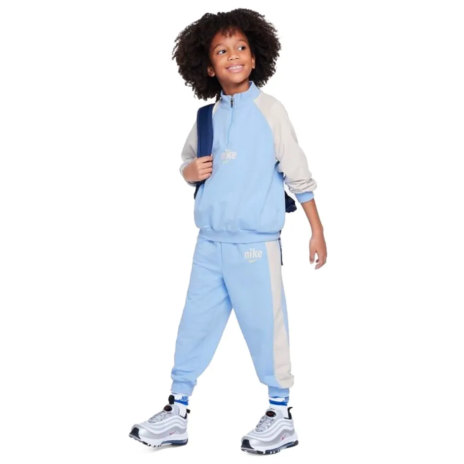 NIKE E1D1 HALF ZIP SET 86L700-U8K Siel