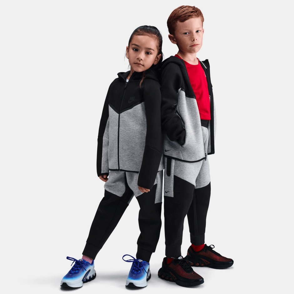 Παιδικό Σετ Φόρμας Μαύρο - Nike Sportswear Tech Fleece