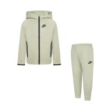 Παιδικό Σετ Φόρμας Λαδί - Nike Sportswear Tech Fleece Εικόνα 
