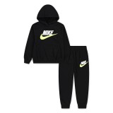 Παιδικό Σετ Φόρμας Μαύρο - Nike Club Chenille Εικόνα 
