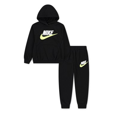 Παιδικό Σετ Φόρμας Μαύρο - Nike Club Chenille