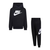 Παιδικό Σετ Φόρμας Μαύρο - Nike Sportswear Club Fleece Εικόνα 