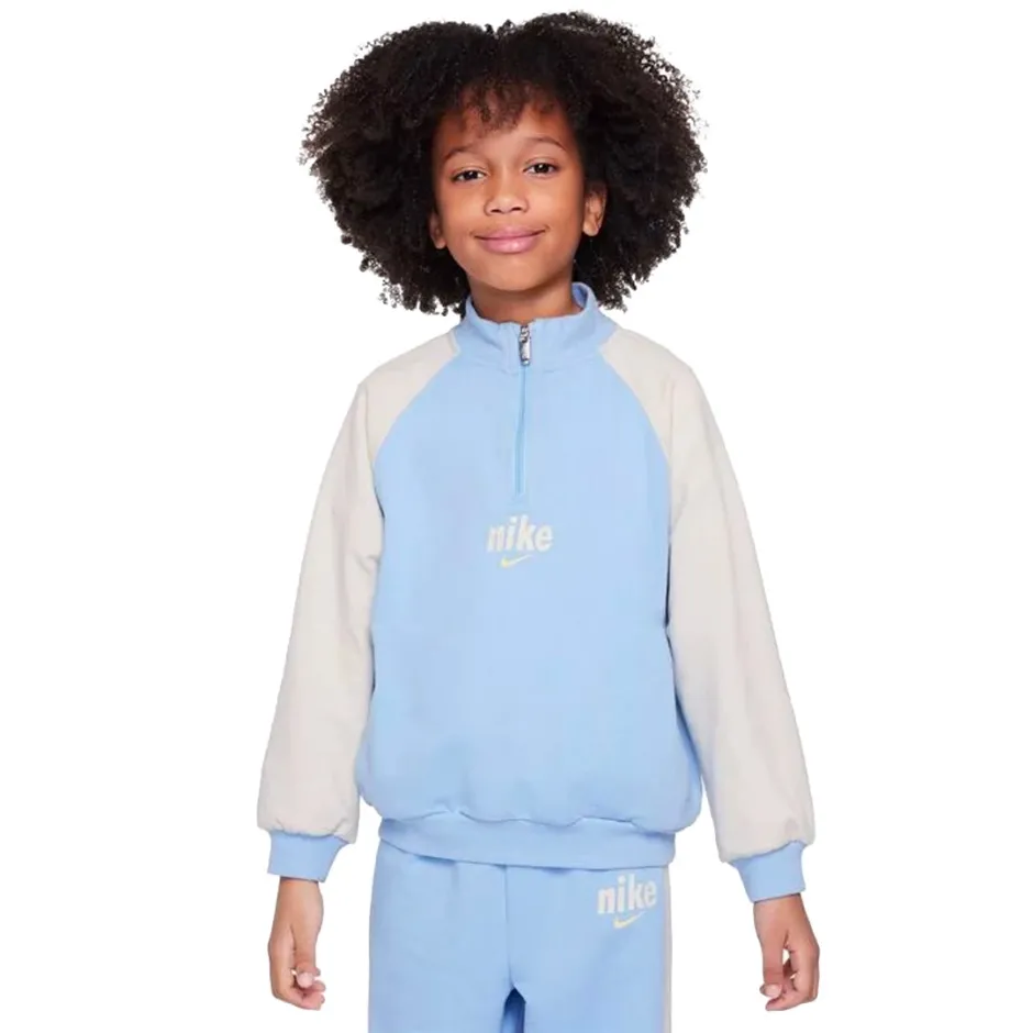 NIKE E1D1 HALF ZIP SET 86L700-U8K Siel