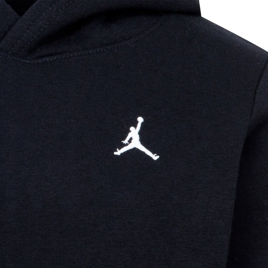 Παιδικό Σετ Φόρμας Μαύρο - Jordan Brooklyn Fleece