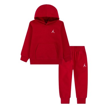 Παιδικό Σετ Φόρμας Κόκκινο - Jordan Brooklyn Fleece