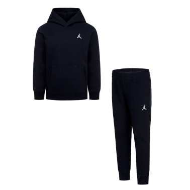 Παιδικό Σετ Φόρμας Μαύρο - Jordan Brooklyn Fleece