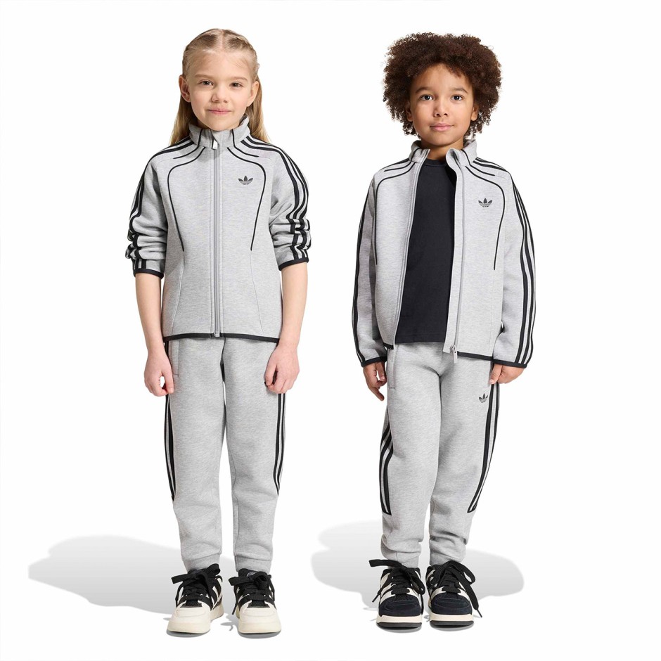Παιδικό Σετ Φόρμας Γκρι - adidas Originals