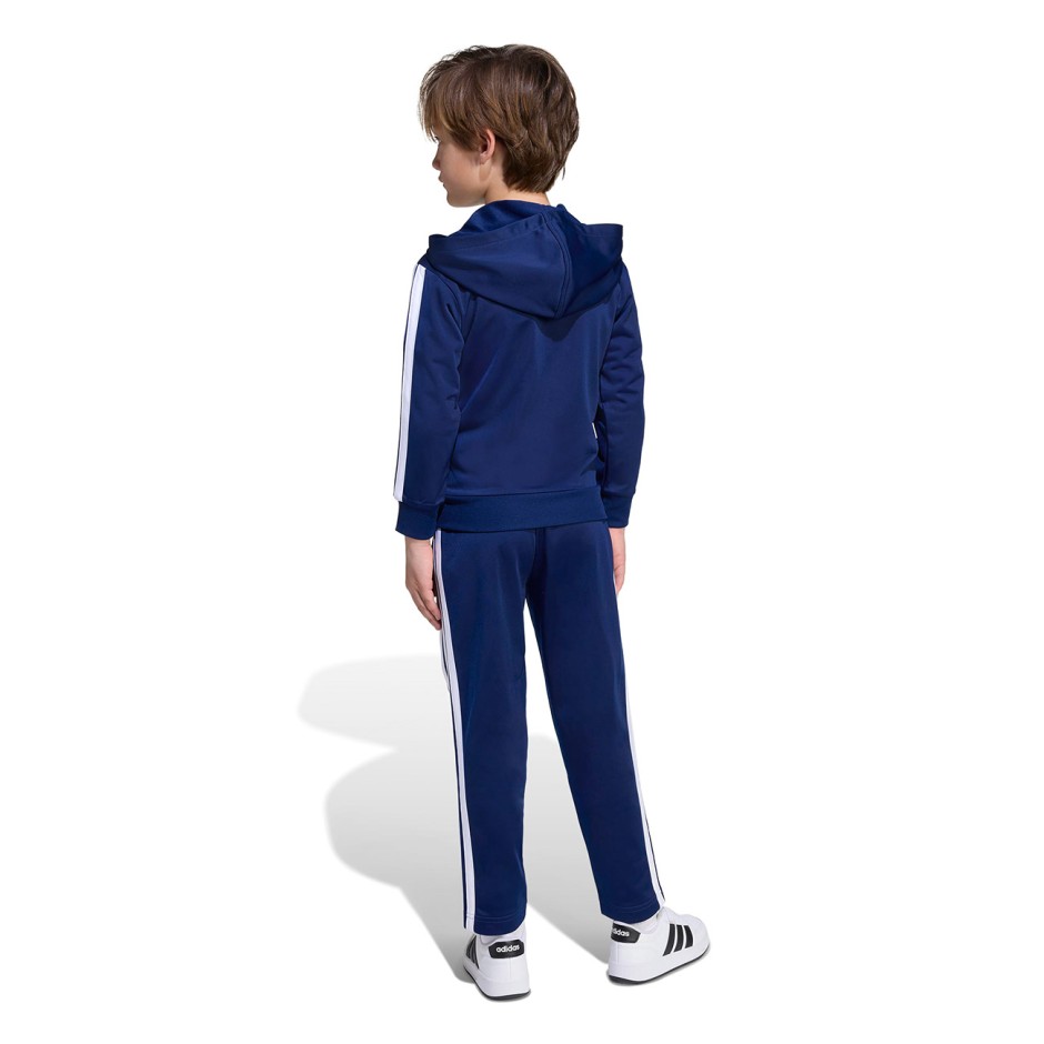 Παιδικό Σετ Φόρμας Μπλε - adidas Sportswear Essentials 3-Stripes