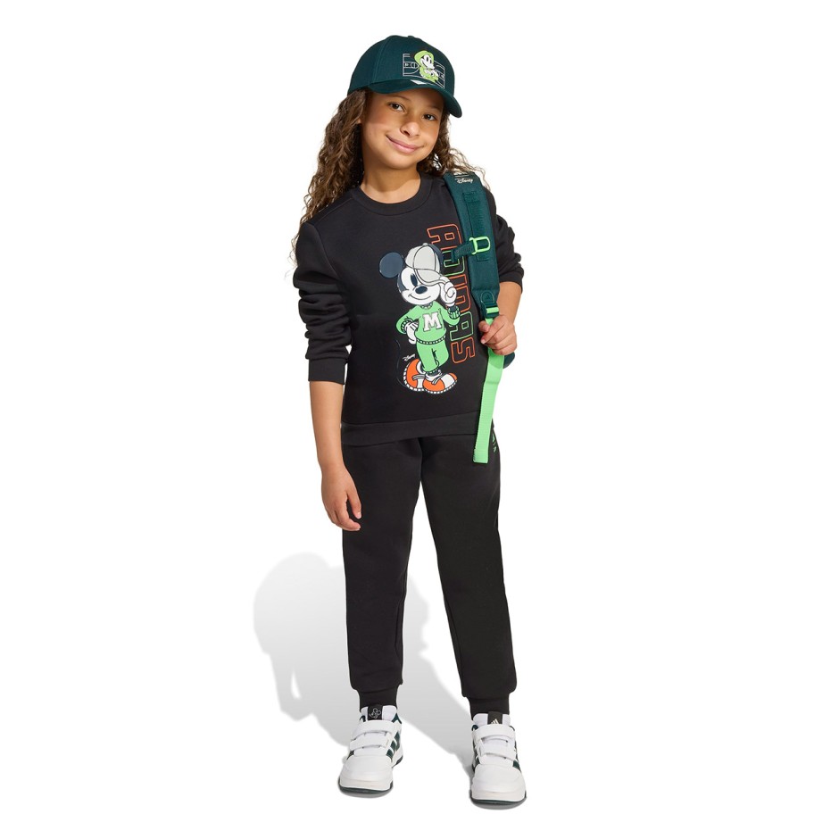 Παιδικό Σετ Φόρμας Μαύρο - adidas Sportswear Disney Mickey Mouse