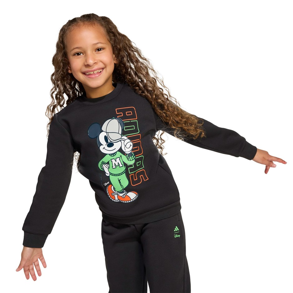 Παιδικό Σετ Φόρμας Μαύρο - adidas Sportswear Disney Mickey Mouse