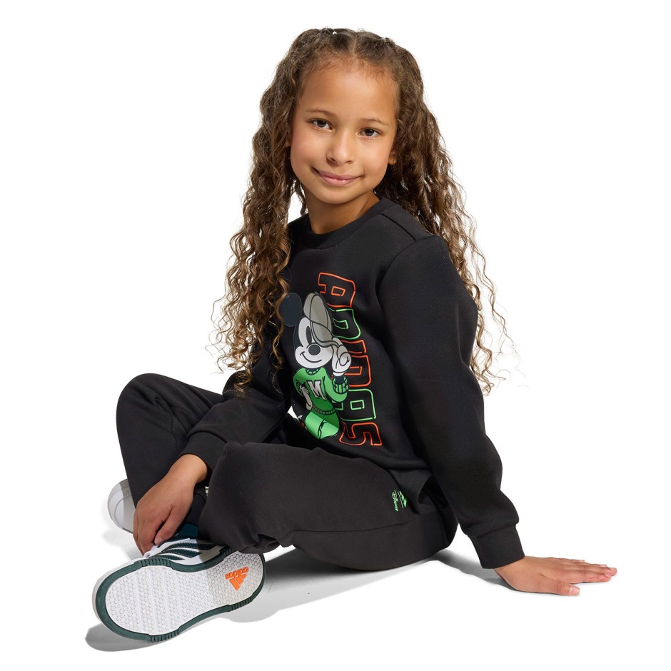 Παιδικό Σετ Φόρμας Μαύρο - adidas Sportswear Disney Mickey Mouse
