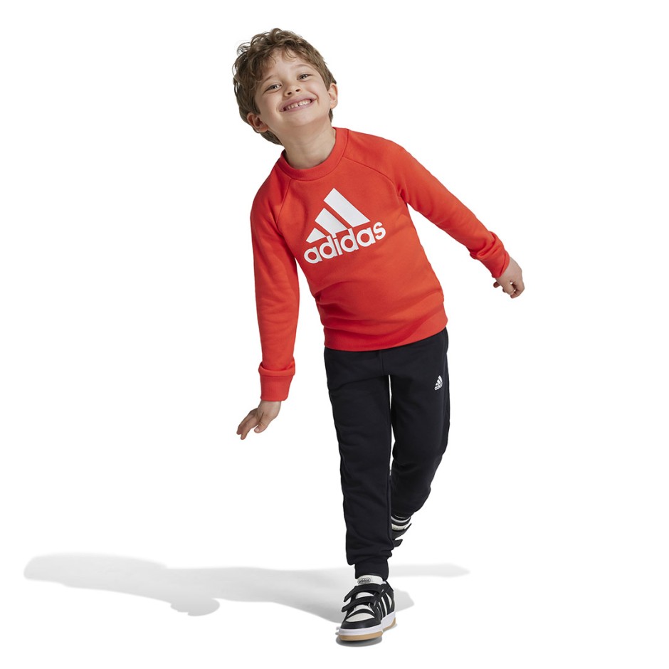 Παιδικό Σετ Φόρμας Κόκκινο - adidas Sportswear Badge of Sport Logo