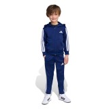 Παιδικό Σετ Φόρμας Μπλε - adidas Sportswear Essentials 3-Stripes Εικόνα 