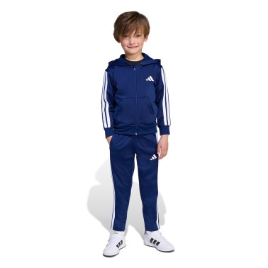 Παιδικό Σετ Φόρμας Μπλε - adidas Sportswear Essentials 3-Stripes