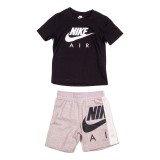 NIKE B NSW AIR TEE + SHORT SET 86J316-W0V Colorful