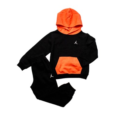 Παιδικό Σετ Φόρμας Μαύρο - Jordan MJ Brooklyn Fleece