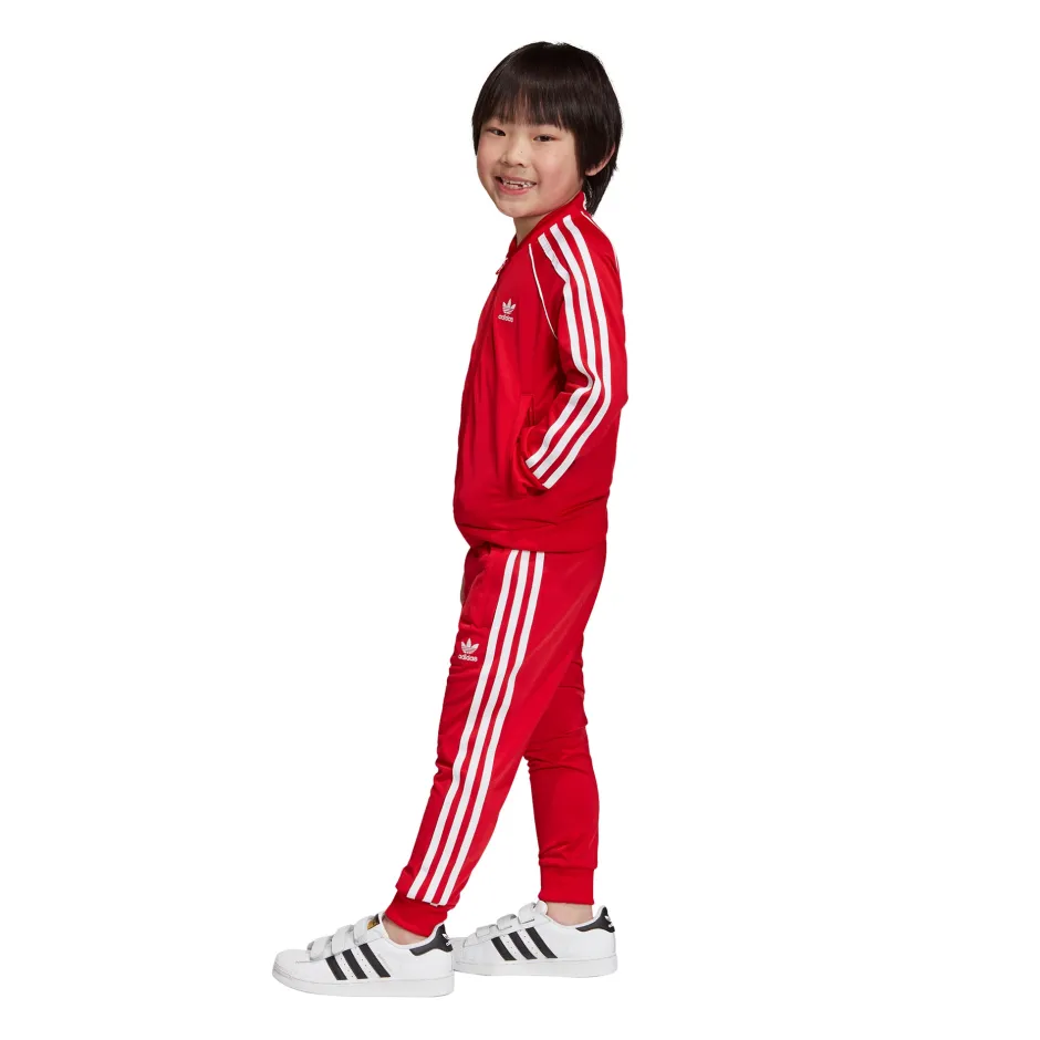 adidas gazelle silver green womens Adidas Infant & Toddler Originals Superstar Track Suit Legend Marine / main image 1