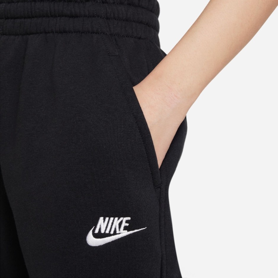 Παιδικό Παντελόνι Φόρμα Μαύρο - Nike Sportswear Club Fleece 