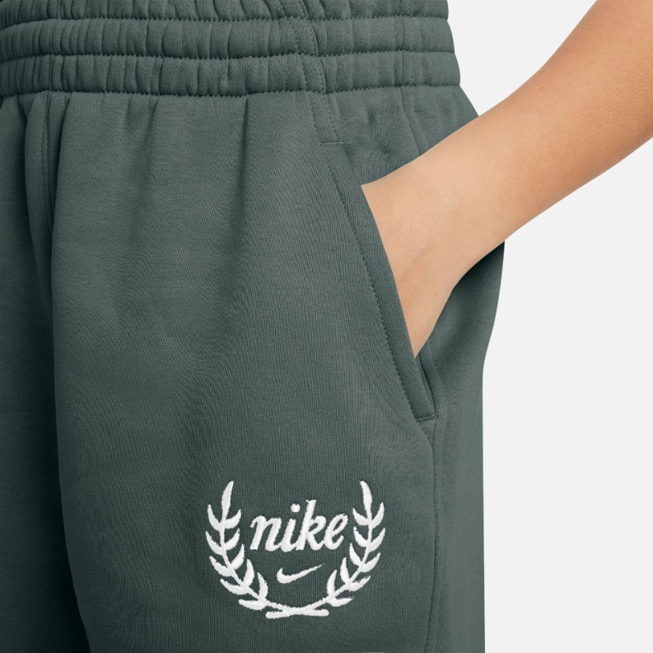 Παιδικό Παντελόνι Φόρμα Πετρόλ - Nike Sportswear Club Fleece
