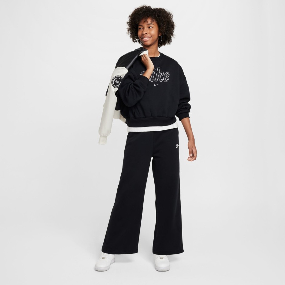 Παιδικό Παντελόνι Φόρμα Μαύρο - Nike Sportswear Club Fleece 